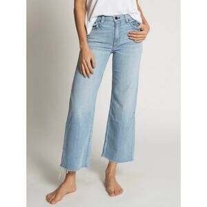 Tuckernuck ASKK NY Brighton Crop Wide Leg Jean in Zuma size 27